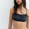 Top fruncido con tirantes Top fruncido con tirantes