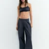 Top fruncido con tirantes Top fruncido con tirantes