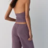 Top halter de crepé Top halter de crepé