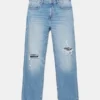 Vaqueros bootcut ajustados con rotos Vaqueros bootcut ajustados con rotos