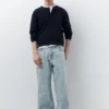 Vaqueros holgados con bordado STWD