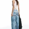 Vaqueros holgados estampados Vaqueros holgados estampados