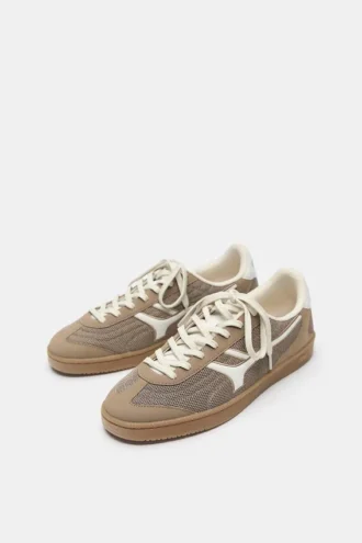 Zapatillas con textura retro