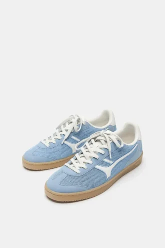 Zapatillas con textura retro