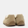 Zapatillas de ante de piel