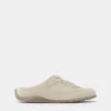 Zapatillas de cuero con talón abierto