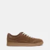 Zapatillas de piel serraje