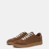 Zapatillas de piel serraje