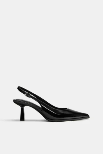 Zapatos de Tacón con efecto charol