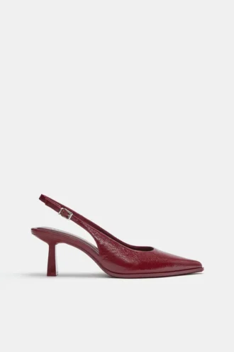 Zapatos de Tacón con efecto charol