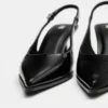 Zapatos de Tacón con efecto charol