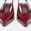 Zapatos de Tacón con efecto charol