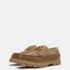Zapatos náuticos de piel con suela gruesa Zapatos náuticos de piel con suela gruesa